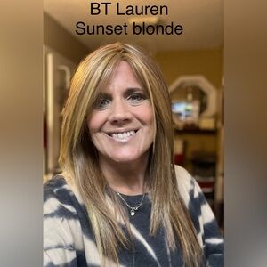 Belle Tress Lauren in Sunset Blonde 100% Hand Tied